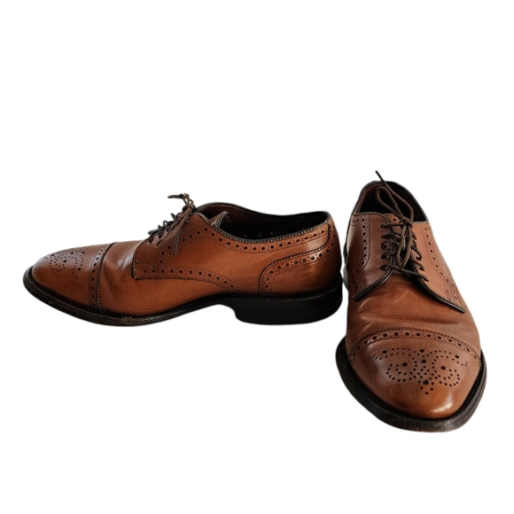 Allen Edmonds Strand Cap-toe Oxford Dress Shoe with Combination Tap Sole size 7 - Picture 3 of 7